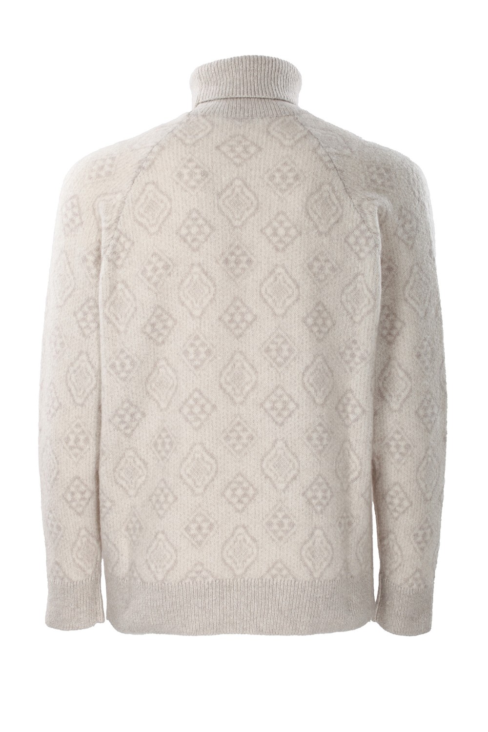 shop BRUNELLO CUCINELLI  Pull: Brunello Cucinelli maglia collo alto Geometric Jacquard in alpaca, cotone e lana.
Collo alto con risvolto.
Manica raglan.
Lavorazione Jacquard.
Composizione: 37% ALPACA, 30% COTONE, 26% POLIAMMIDE, 7% LANA.
Made in Italy.. MSO708503-CDG31 number 5830610